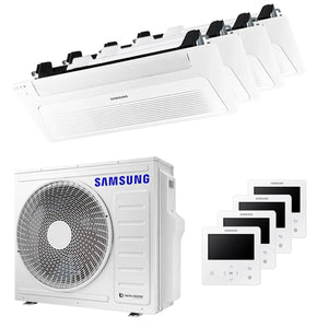 Condizionatore Samsung Cassetta WindFree 1 Via quadri split 9000+9000+9000+12000 BTU inverter A++ unità esterna 8,0 kW Samsung