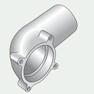 Curva di partenza per scarico sdoppiato Fondital
