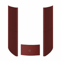 Stufa a pellet EK63 DAILY130++ - gruppo Edilkamin - 12,5 kW ad aria canalizzata Bordeaux