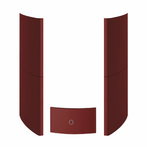 Rivestimento stufa a pellet EK63 DAILY130++ - gruppo Edilkamin - 12,5 kW stagna ad aria canalizzata Bordeaux EK63