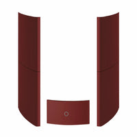 Stufa a pellet EK63 DAILY130++ - gruppo Edilkamin - 12,5 kW ad aria canalizzata Bordeaux EK63