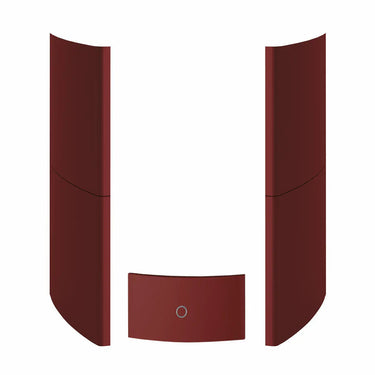 Stufa a pellet EK63 DAILY130++ - gruppo Edilkamin - 12,5 kW ad aria canalizzata Bordeaux EK63