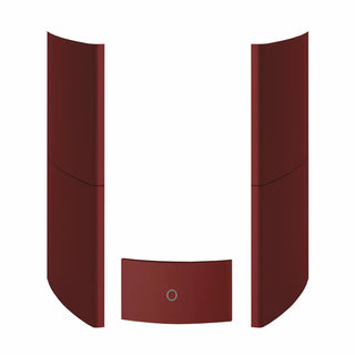 Stufa a pellet EK63 DAILY130++ - gruppo Edilkamin - 12,5 kW ad aria canalizzata Bordeaux EK63