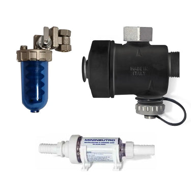 Kit salvacaldaia ECO compreso di dosatore, defangatore e neutralizzatore Euroacque