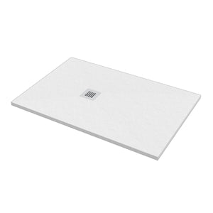 Piatto doccia Ercos Stone 700x1700 Rettangolare Bianco Opaco Ercos