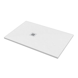 Piatto doccia Ercos Stone 900x1000 Rettangolare Bianco Opaco Ercos