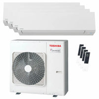 Condizionatore Toshiba SHORAI Edge White quadri split 5000+7000+9000+16000 BTU inverter A++ wifi unità esterna 8 kW Toshiba