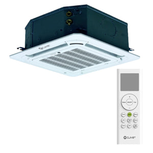 Clivet cassetta 4 vie 9000 BTU condizionatore inverter  A++ con telecomando - gas R32