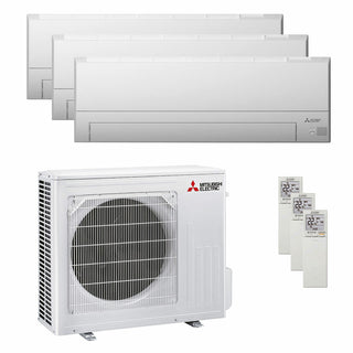Condizionatore Mitsubishi Electric Serie Bt trial split 9000+9000+9000 BTU R32 Inverter A++ WiFi unità esterna 5.4 kW Mitsubishi Electric