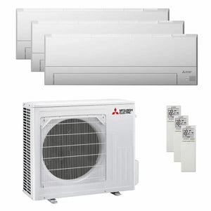 Condizionatore Mitsubishi Electric Serie BT trial split 9000+9000+12000 BTU R32 Inverter A++ WiFi unità esterna 5.4 kW Mitsubishi Electric