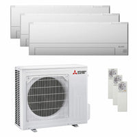 Condizionatore Mitsubishi Electric Serie BT trial split 9000+9000+12000 BTU R32 Inverter A++ WiFi unità esterna 5.4 kW Mitsubishi Electric