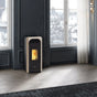 Stufa a pellet EK63 BERRY90+ - gruppo Edilkamin - 9,2 kW ad aria canalizzata Tortora EK63