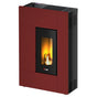 Stufa a pellet CADEL Spirit 5 ad aria 5,1 kW - con wifi ROSSO