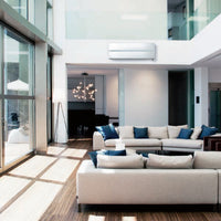 Condizionatore Mitsubishi Electric Kirigamine Style MSZ-LN dual split 9000+9000 BTU inverter A++ wifi esterna 4,2 kW bianco