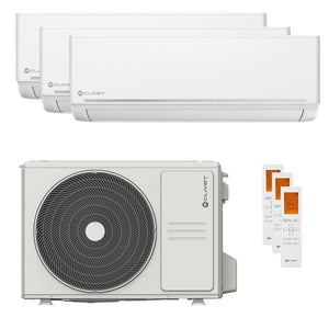 Condizionatore Clivet EZCool trial split 9000+12000+12000 BTU inverter A++  unità esterna 7.9 kW