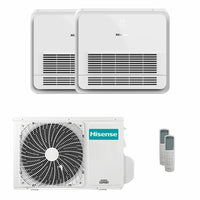 Condizionatore Hisense Console AKT dual split 9000+9000 BTU inverter A++  unità esterna 4.1 kW