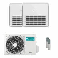 Condizionatore Hisense Console AKT dual split 9000+9000 BTU inverter A++  unità esterna 3.5 kW Hisense