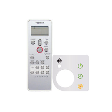 Kit controllo remoto+comando+ricevitore ir Toshiba per cassetta compatta 4 vie