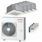 Condizionatore Toshiba Cassetta compatta U2 a 4 vie quadri split 9000+9000+12000+12000 BTU inverter A++  unità esterna 8 kW Toshiba