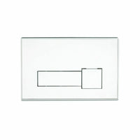 Placca Bampi Ti bianca con doppio tasto Bampi