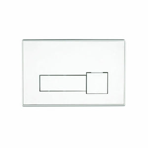 Placca Bampi Ti bianca con doppio tasto Bampi