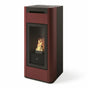 Stufa a pellet Edilkamin Tera H 25 Evo 25 kW WiFi Idro Bordeaux Edilkamin