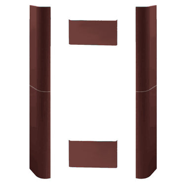 Stufa a pellet Edilkamin Tera H 25 Evo 25 kW WiFi Idro Bordeaux