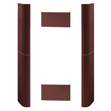 Stufa a pellet Edilkamin Tera H 30 Evo 30 kW Idro WiFi bordeaux Edilkamin