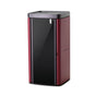 Stufa policombustibile Girolami Soft 22 bordeaux 22 kW idro + kit acs