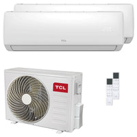 Condizionatore TCL Elite F2 dual split 12000+12000 BTU inverter A++ wifi unità esterna 5.1 kW TCL
