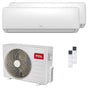 Condizionatore TCL Elite F2 dual split 9000+18000 BTU inverter A++ wifi unità esterna 5.1 kW