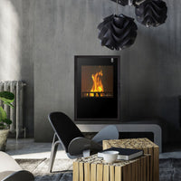 Termocamino policombustibile Girolami TI 14 verticale - 15 kW Girolami