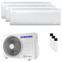 Condizionatore Samsung Windfree Elite S2 trial split 9000+9000+12000 BTU inverter A++ wifi unità esterna 5.2 kW
