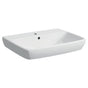 Lavabo 65 Geberit Selnova Square 65 cm sospeso bianco