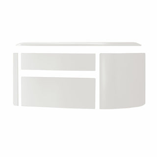 Stufa a pellet Edilkamin Vyda2 H 18 Up 19,2 kW Idro WiFi Bianco Opaco