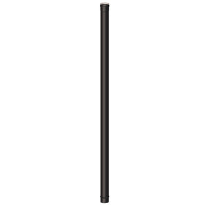 Elemento dritto M/F diam. 80 mm lunghezza 2000 mm scarico fumi stufa a pellet e caldaia a pellet