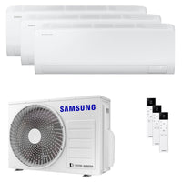 Condizionatore Samsung Cebu S2 trial split 7000+7000+12000 BTU inverter A++ wifi unità esterna 5.2 kW