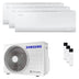 Condizionatore Samsung Cebu S2 trial split 7000+7000+7000 BTU inverter A++ wifi unità esterna 5.2 kW Samsung