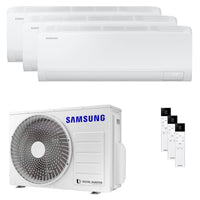 Condizionatore Samsung Cebu S2 trial split 9000+9000+12000 BTU inverter A++ wifi unità esterna 5.2 kW