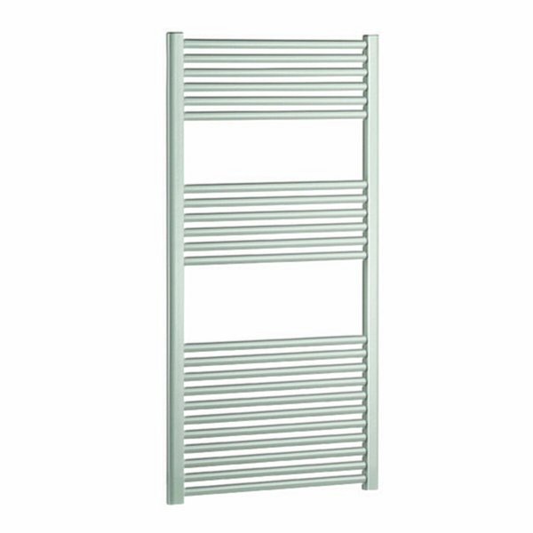 termoarredo bagno scaldasalviette ercos opera 1800 x 750 mm in acciaio colore bianco